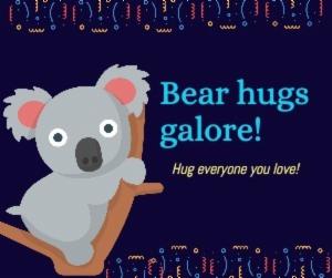 Bear hugs galore!