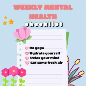 WEEKLY MENTAL HEALTH