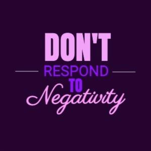 RESPOND DON'T TO Neg